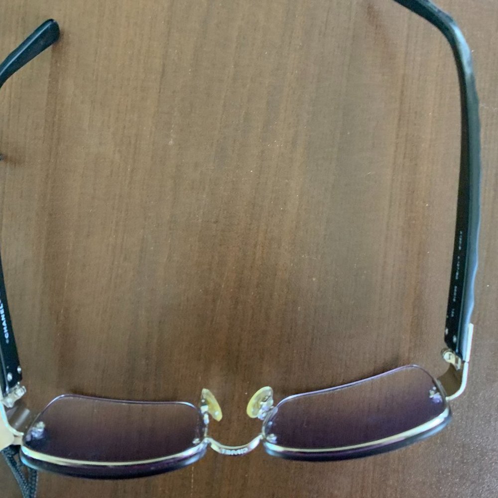 Vintage Chanel Sunglasses (approx 2005) 4130-B Swarovski crystal padded used - Picture 13 of 16